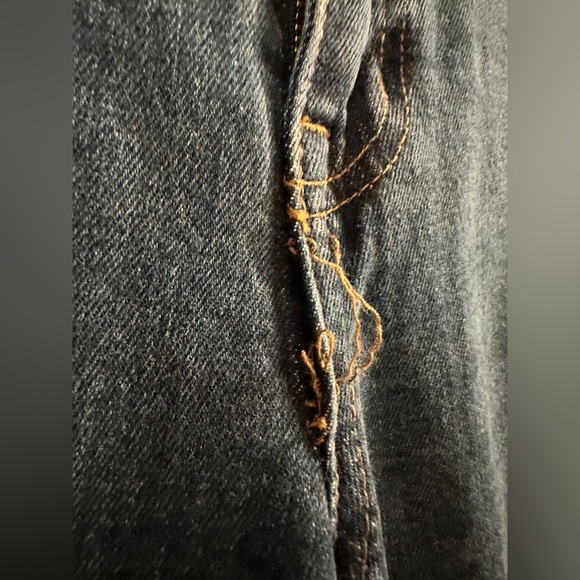 Madewell Tapered Leg High Rise Denim - Picture 8 of 10